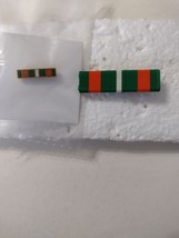 U.S. COAST GUARD ACHIEVEMENT MEDAL LAPEL PIN &amp; RIBBON BAR SET - $167.92 MXN