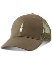 Bass Outdoor Adjustable Cotton Twill Bass Mens B Tree Hat - Olive Green-O/S - $19.19 CAD