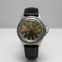 Vintage Mechanical Diver Watch 17 Jewels Dolphin Dial Military USSR Coll... - $250.00