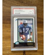 1998 Bowman Chrome Football Germane Crowell Detroit Lions Card #8 PSA 9 - $188.49 MXN