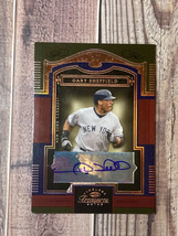 2005 Timeless Treasures Gary Sheffield Auto Signature Card #D 46/50 Yankees - £23.42 GBP