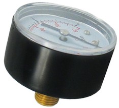 Custom Molded 25501-020-900 0-60 Pressure Gauge w/Bezel Back Mount Clam ... - $19.17
