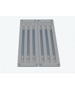 Soft Plastic Bait Mold, Long worm  worm made out of high temp resistant ABS - $31.03
