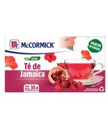 McCORMICK HIBISCUS TEA  ( TE JAMAICA ) 2 BOXES OF 25 TEA BAGS - FREE SHI... - $290.74 MXN