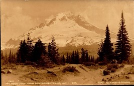 Mt Hood Loop Hwy 26 from Government Camp Oregon RPPC Postcard BK50 - £7.00 GBP