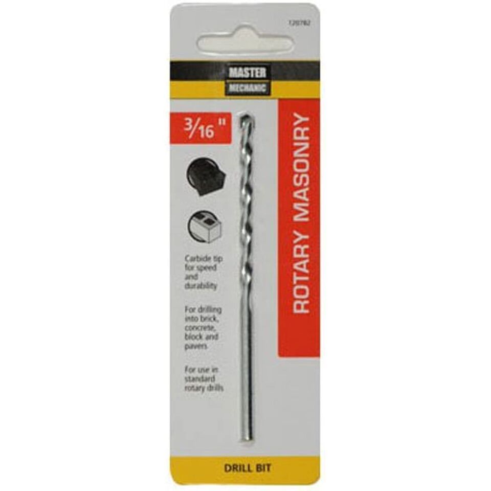 DISSTON COMPANY 120782 MM3/16x4 Masonry Bit - $16.59