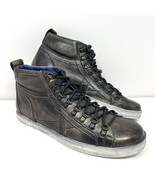 Bed Stu Men’s Brentwood Hi Top Fashion Sneaker Sz 10.5 Brown Leather Dis... - $49.45