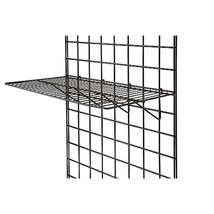 Only Hangers Black Grid Panel Display Shelf Box of 6 - £49.85 GBP