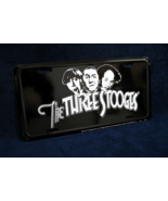 THREE STOOGES -*US MADE*- Embossed Metal License Plate Car Auto Tag Sign... - £9.83 GBP