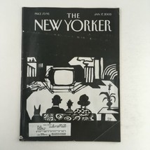 The New Yorker January 17 2005 Full Magazine Theme Cover by Saul Steinberg - £11.35 GBP