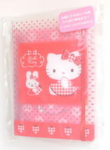Hello Kitty Small Spiral Binder Strawberry Fruit Pattern Small Hello Kitty Cards - £7.80 GBP