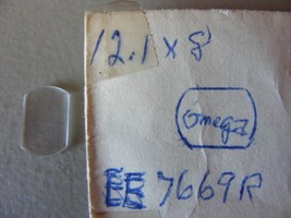 Vintage Omega Crystal 7669R  12.1 x 8 NOS - $551.17 MXN