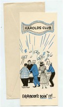 Harolds Club of Reno Nevada Greeting Card Everybody&#39;s Doin It  - £12.47 GBP
