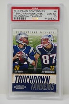 Authenticity Guarantee 
2013 Panini Contenders Touchdown Tandems #4 Brady Gro... - £2,362.97 GBP