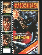 Fangoria #37 1984-Speilberg&#39;s Gremlin&#39;s cover-Creepshow pull out poster-Hills... - £29.72 GBP