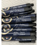 JOE BIDEN PEN 9 BLUE w EAGLE SEAL PRESIDENT SIGNATURE DEMOCRAT KAMALA HA... - $452.95 MXN