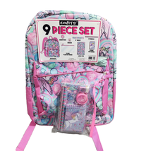 Confetti UNICORN 9 piece Set Backpack With Clear Pouch School Accessories NWT - £13.06 GBP