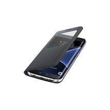 Samsung Galaxy S7 Edge Protective SView Case Cover - Black  - $97.00