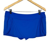 Athleta Kata Swim Skort Womens Medium Blue Pocket Skirt Liner Shorts Swimwear - £15.74 GBP