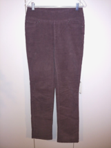 CHADWICK&#39;S OF BOSTON LADIES BROWN CORDUROY STRETCH PANTS-4T-BARELY WORN-... - £8.91 GBP