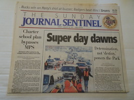 Milwaukee Journal Sentinel - January 26, 1997 - Super Day Dawns - Newspaper - $13.69 CAD