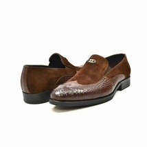 British Walkers Shiraz Men&#39;s Brown Leather Loafers - £115.66 GBP