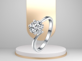 Selabrity Flower Design 925 Sterling Silver Ring - £34.80 GBP