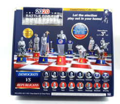 Battle For The WHITE HOUSE Chess Set 2020 Limited Edition Trump v Biden New - £18.48 GBP