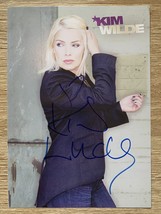 Kim Wilde Hand-Signed Autograph With Lifetime Guarantee - £58.73 GBP