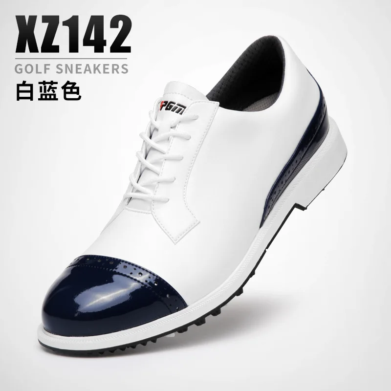 PGM Golf Shoes Men Waterproof  Golf Shoes Slip Resistant   Outdoor Brogue Style  - £251.58 GBP