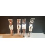 Estia Gourmet Stainless Steel Dinner Forks 7 1/2&quot; Set of 4 - $565.47 MXN