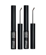 2 Make Up For Ever Aqua Resist Brow Fixer  20 Deep Blonde .11 oz Full Si... - €24,26 EUR