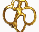 Vintage Gold Tone Girl Scout Membership Pin - £3.52 GBP
