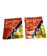 Old VINTAGE candy SEN SEN mints licorice breath freshener 2 PACKETs ONLY... - $98.99