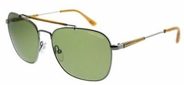 Tom Ford EDWARD 377 14N Silver Brown / Green Sunglasses TF377 14N 60mm - £222.08 GBP