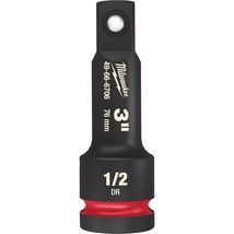 Milwaukee 49-66-6706 SHOCKWAVE Impact Duty 1/2&quot; Drive Extension - 3&quot; - £23.97 GBP