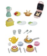 Two Sylvanian Families Sets - Food Theme -  Breakfast and Pancake Sets - £19.75 GBP