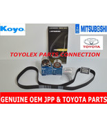 TOYOTA LEXUS V6 OEM TIMING BELT IDLERS &amp; TENSIONER KIT 3.0 Liter 4 PIECE... - $142.51