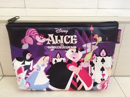 Disney Alice in Wonderland Bag Pouch. Soft Touch. Limited and RARE item - £15.73 GBP