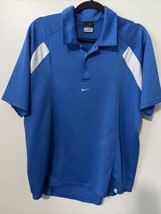 Nike Men Sphere Dry Men&#39;s Shirt Sz Large Blue White - £8.53 GBP