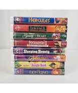 (8) Disney Classic Films VHS New Sealed Sleeping Beauty, Lion King, Jung... - £54.91 GBP