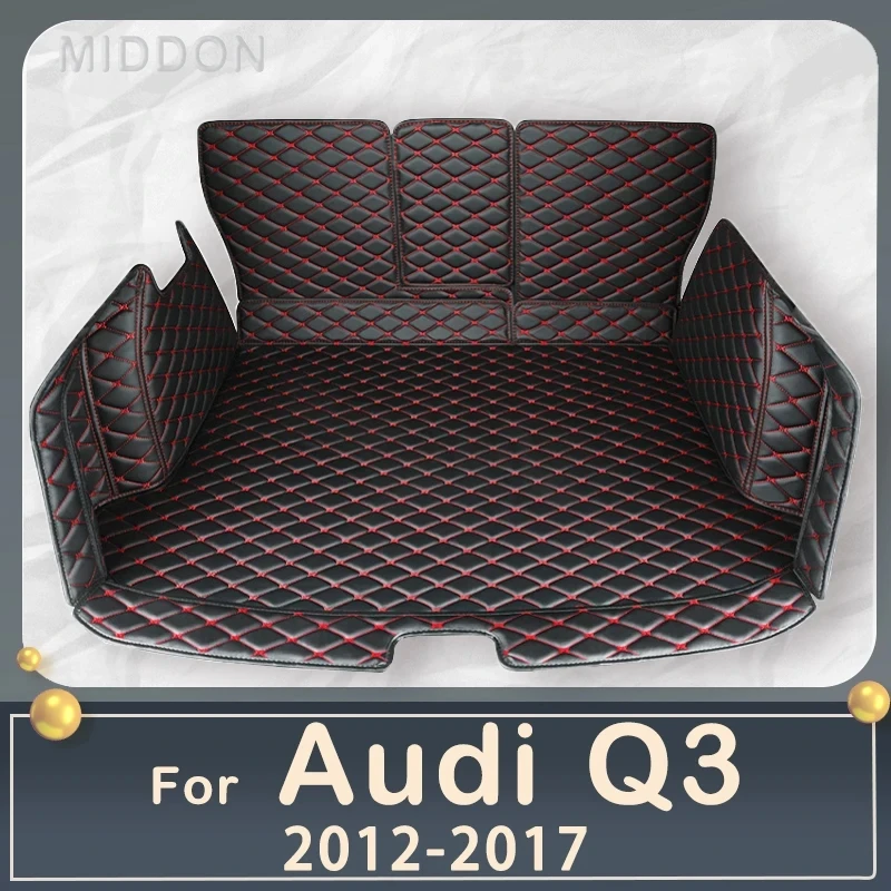 Car trunk mat for Audi Q3 2012 2013 2014 2015 2016 2017 cargo liner carpet - £83.95 GBP