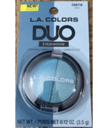 L.A. Colors C68718 Duo Eyeshadow Blue-Brand New-SHIPS N 24 HOURS - €15,24 EUR