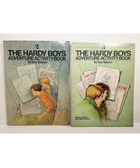 HARDY BOYS ADVENTURE ACTIVITY BOOKS Set #2 #3 VINTAGE 1977 78 TV Show USED - £8.61 GBP