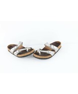 Vintage Birkenstock Womens Size 5 Distressed Toe Strap Buckle Sandals Si... - $54.40