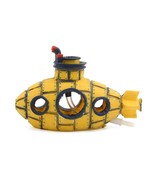 uxcell Aquarium Fish Tank Decoration Bubble Maker Yellow Spaceship Ornam... - $15.99
