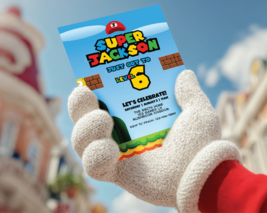 Editable Video Game Birthday Invitation: Level Up Gamer Party (Digital D... - €0,00 EUR