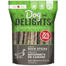 Dog Delights Chewy Duck Sticks 1.25KG, Dog Treats - $27.04 CAD