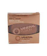 MINERAL FUSION - Pressed Powder Foundation Deep 3 Cocoa - 0.32 oz. (9 g) - $23.72 CAD
