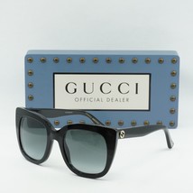 GUCCI GG0163SN 001 Black/Grey Gradient 51-22-140 Sunglasses New Authentic - £147.20 GBP